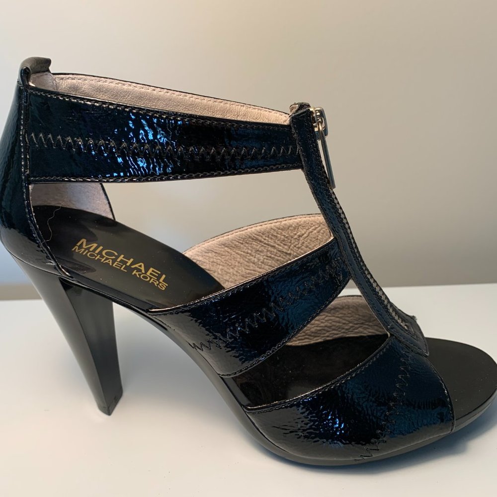 Michael Kors | Black Gladiator Heel with Berkley T